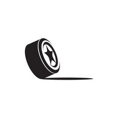 Car tyre logo design template