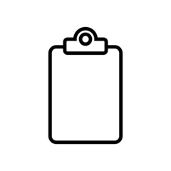 clipboard checklist or document icon