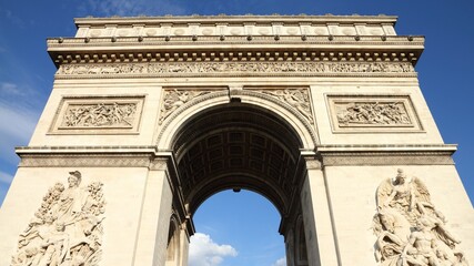Fototapeta na wymiar Paris - Triumphal Arch