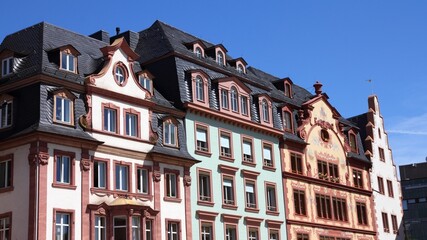 Fototapeta na wymiar Mainz town in Germany