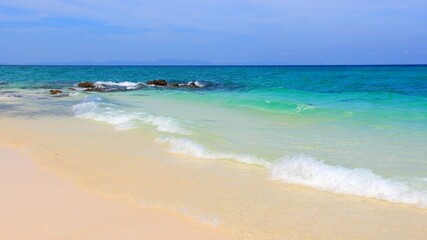 Fototapeta na wymiar Sandy beach in Thailand