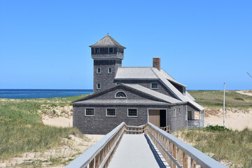 Life Saving Station on the Cape Cod in Provincetown