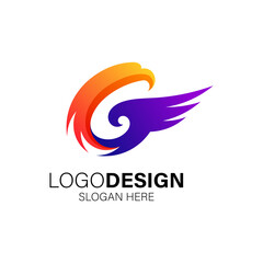 eagle logo design for your business and company