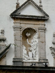 Fototapeta na wymiar Detail einer Kirche in Grazalema