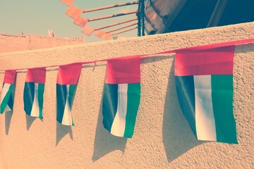 Flags of UAE