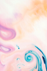 Abstract colors to the water background