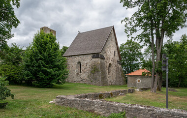 Fototapeta na wymiar ruins of church