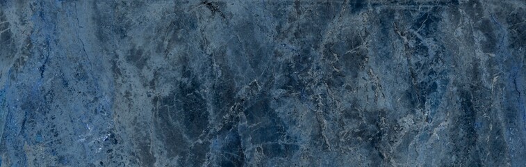 Naklejka na ściany i meble dark blue marble Stone texture