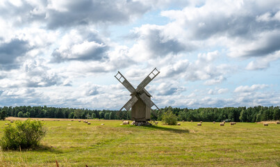 Plakat old windmill