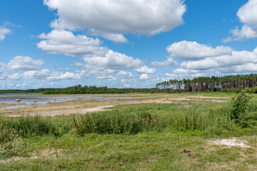 Fototapeta na wymiar estonina landscape with sea view