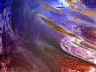 abstract background with watercolor