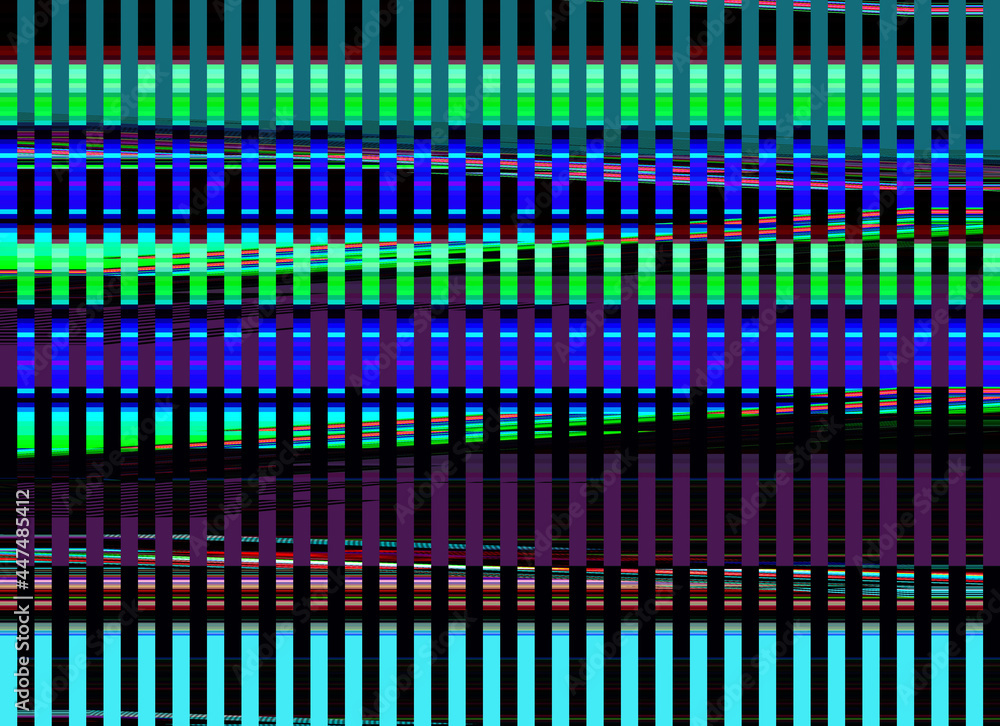 Aufkleber photo glitch noise background defect computer technical problem screen error digital pixel noise abs