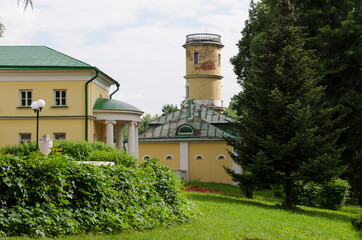 View of the museum -estate Gorki Leninskiye Moscow region Russia