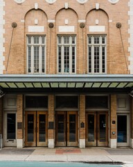 Fototapeta premium The Paramount Theater, in downtown Rutland, Vermont