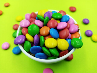 Sugar Coated Chocolate Gems Candy