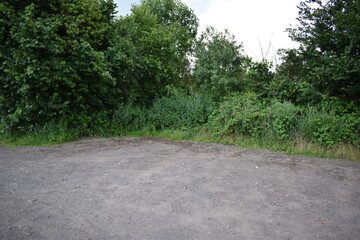 Schotterparkplatz