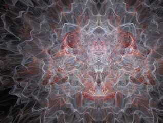 Imaginatory fractal background generated Image