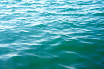 Blue sea water background texture