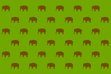 elephant Pattern Background