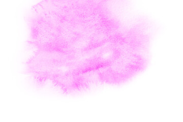 Pink abstract background in watercolor style