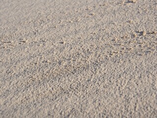 Fototapeta na wymiar 砂漠　砂　テクスチャ　背景　クローズアップ　マクロレンズ　素材　質感　モンゴル　アラビア　サハラ