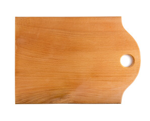 chopping board isolated on white background