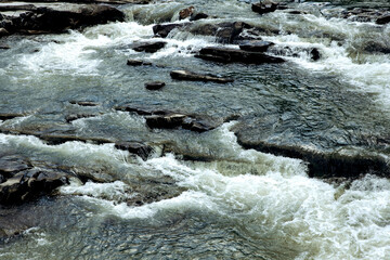 stream in the mountains