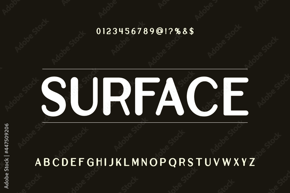 Poster alphabet font.vector of colorful stylized font and alphabet, vector of colorful stylized font and al