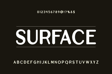 Obraz premium alphabet font.Vector of colorful stylized font and alphabet, Vector of colorful stylized font and alphabet Typography urban style silver and golden fonts for technology, digital, vector illustration 