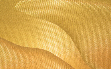Abstract yellow and orange photography backdrop with curves and texture