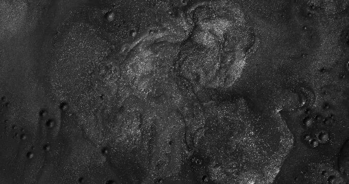 Color liquid paints moving and mixing	
