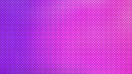 purple and pink gradient color background with comic pop art effect. abstract haftone dots design on colorful background. circles on blurry gradient background. graphic illustration.