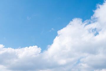 真夏の青空