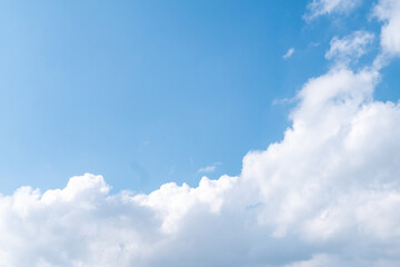 真夏の青空