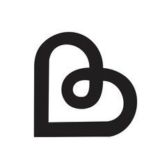 b,icon,symbol,logo design,vector,art,template,initial