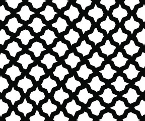 Wave, zigzag lines pattern. Black wavy line on white background. Texture vector - illustration