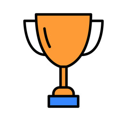 Cup winner icon gold