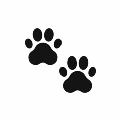Cat footprints vector graphics