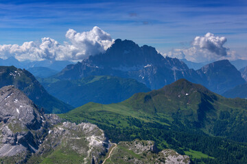 Fototapeta na wymiar Lagazuoi - Monte Civetta - Dolomites,Trentino-South Tyrol, Italy