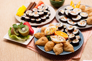 김밥,유부초밥,도시락