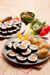 김밥,유부초밥,도시락