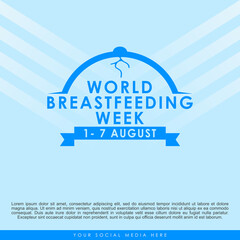 Social media design for World Breastfeeding Week