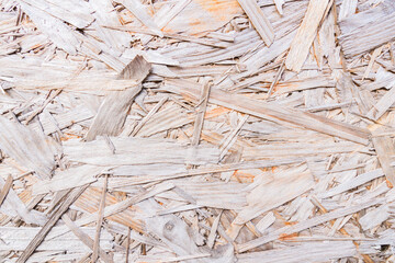 Yellow wood chipboard background