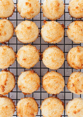 Homemade Freshly Baked Coconut Macaroons