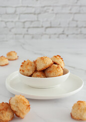 Homemade Freshly Baked Coconut Macaroons