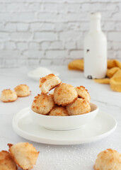 Homemade Freshly Baked Coconut Macaroons