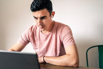 Freelance working at home