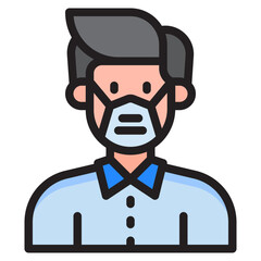 avatar color line style icon