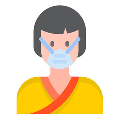 avatar flat style icon