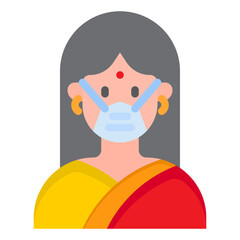 avatar flat style icon